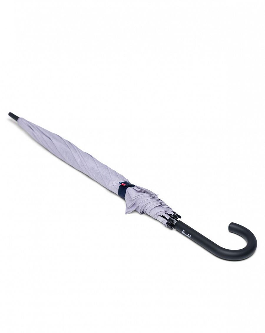 Зонт классический облегченный крючок-ручка Herschel Supply Co Single Stage Light Grey отзывы