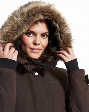 Парка женская Didriksons Erika 504303 Chocolate