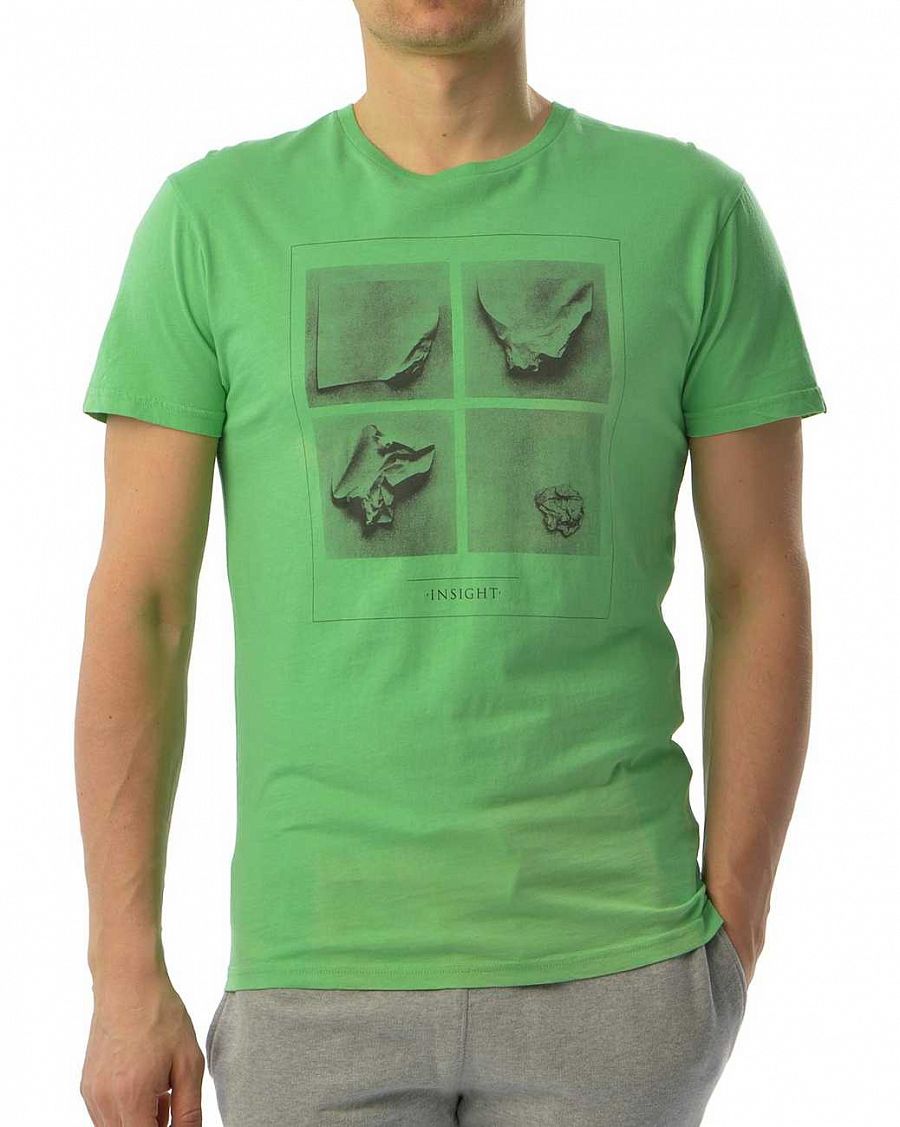 Футболка мужская Insight Manuscrunch Bleached Green отзывы
