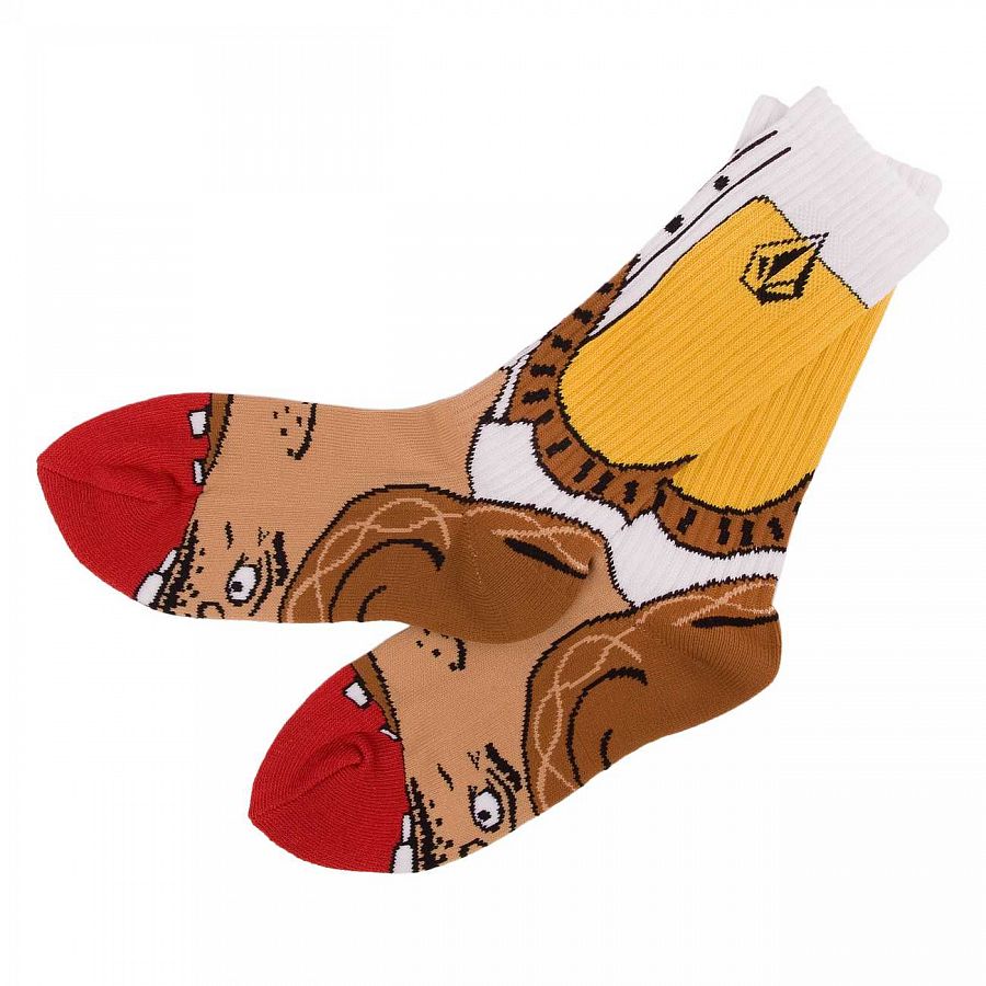 Носки Volcom Bandito Sock Puppet Gold отзывы