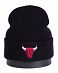 Шапка с подворотом '47 Brand NBA Chicago Bulls Black