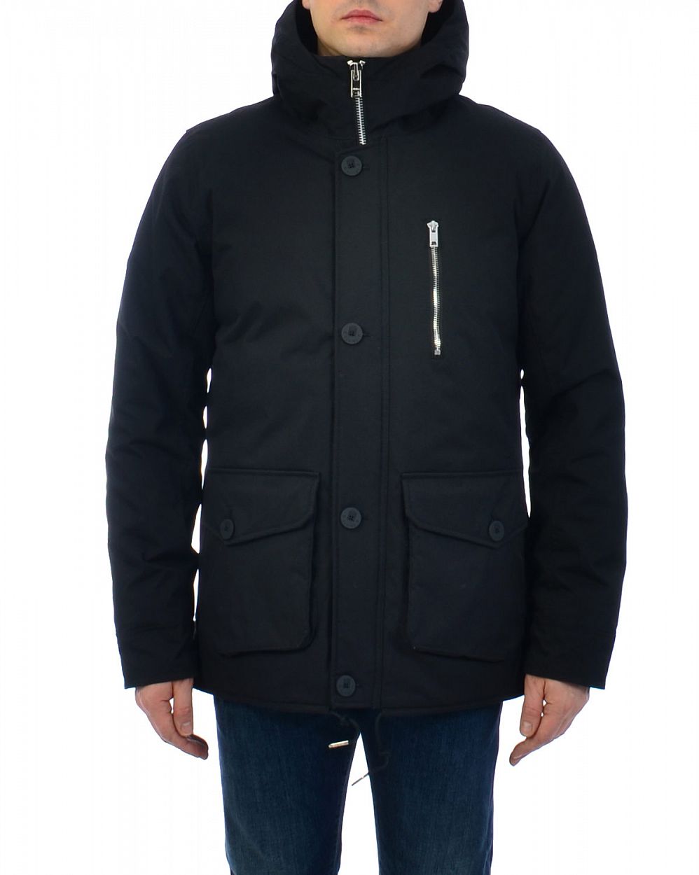 Куртка мужская зимняя водоотталкивающая Швеция Elvine Hammond Black отзывы