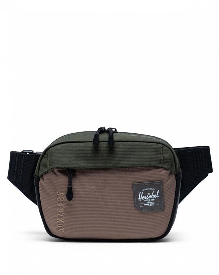 Сумка водонепроницаемая поясная Herschel Tour Small Dark Olive отзывы