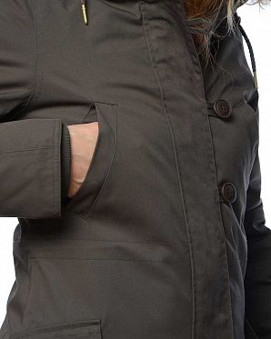 Парка женская зимняя водоотталкивающая Loading 5 Brown