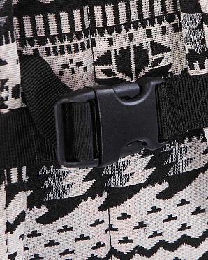 Рюкзак тканевый водостойкий с отделом для 13 ноутбука Obey Propaganda Submarine White Black Рюкзак тканевый водостойкий с отделом для 13 ноутбука Obey Propaganda Submarine White Black