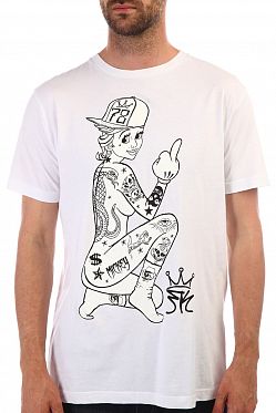 Футболка мужская Rum Knuckles 78 White Футболка мужская Rum Knuckles 78 White