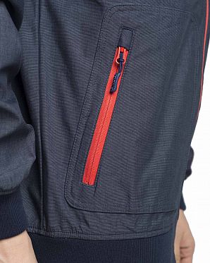 Ветровка водоотталкивающая на флисе Iriedaily City Shield Jeans Blue Ветровка водоотталкивающая на флисе Iriedaily City Shield Jeans Blue