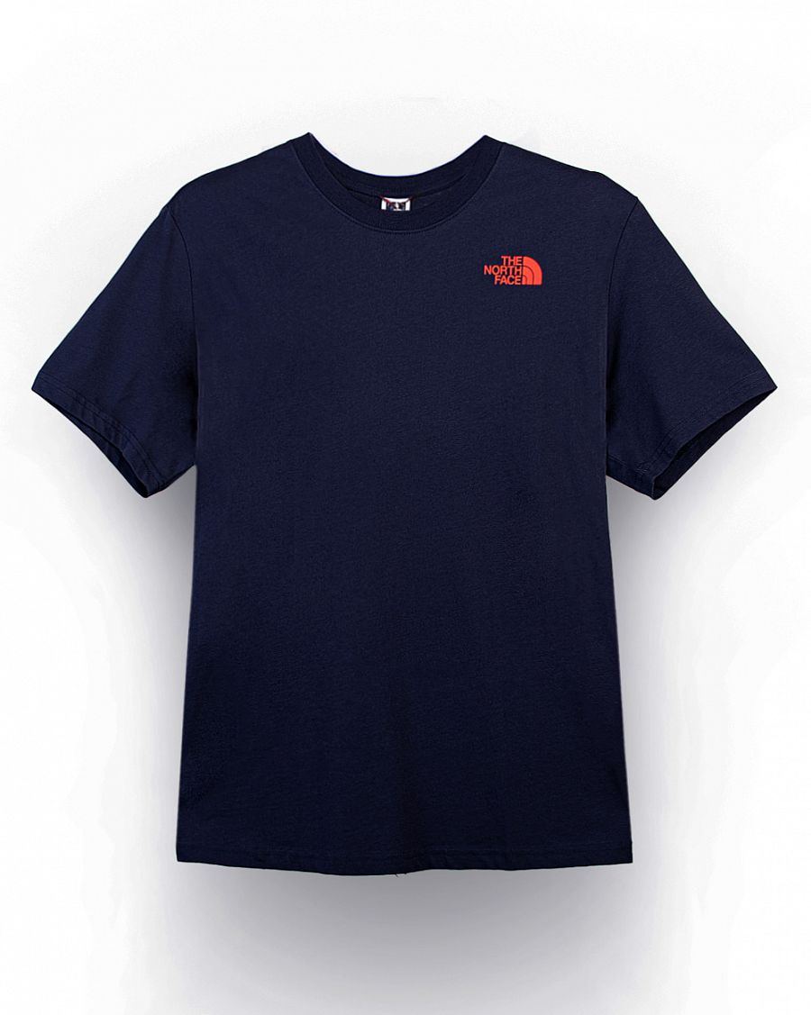 Футболка мужская The North Face Red Box CELEBRATION URBAN NAVY FIERY RED отзывы