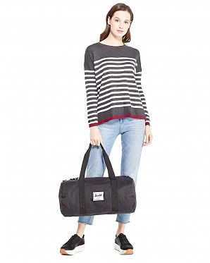 Сумка спортивная Herschel Sutton Mid Black Black Сумка спортивная Herschel Sutton Mid Black Black