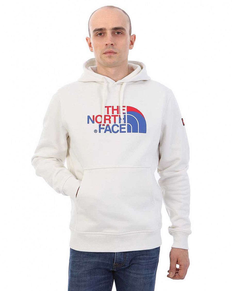 Толстовка мужская с капюшоном флисовая The North Face IC Logo Vaporous Grey отзывы