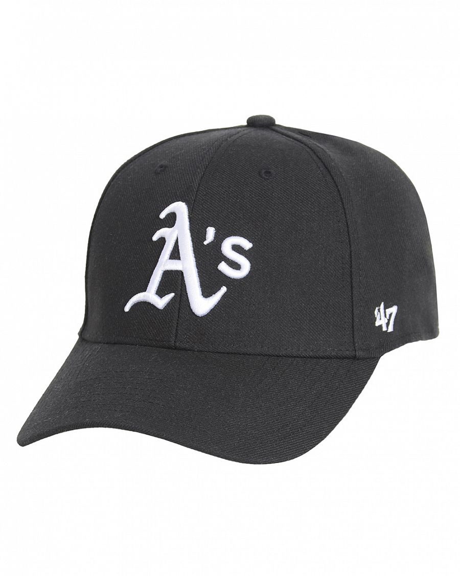 Бейсболка '47 Brand MVP WBV Oakland Athletics Black White отзывы Бейсболка '47 Brand MVP WBV Oakland Athletics Black White отзывы