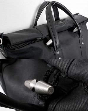 Сумка через плечо для ноутбука 15 Stighlorgan Leary Canvas Black