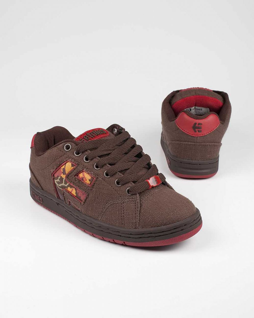 Кеды женские Etnies Cinch W'S Black brown red отзывы