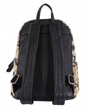 Рюкзак маленькй кожаный водонепроницаемый Obey Camo Brown Рюкзак маленькй кожаный водонепроницаемый Obey Camo Brown