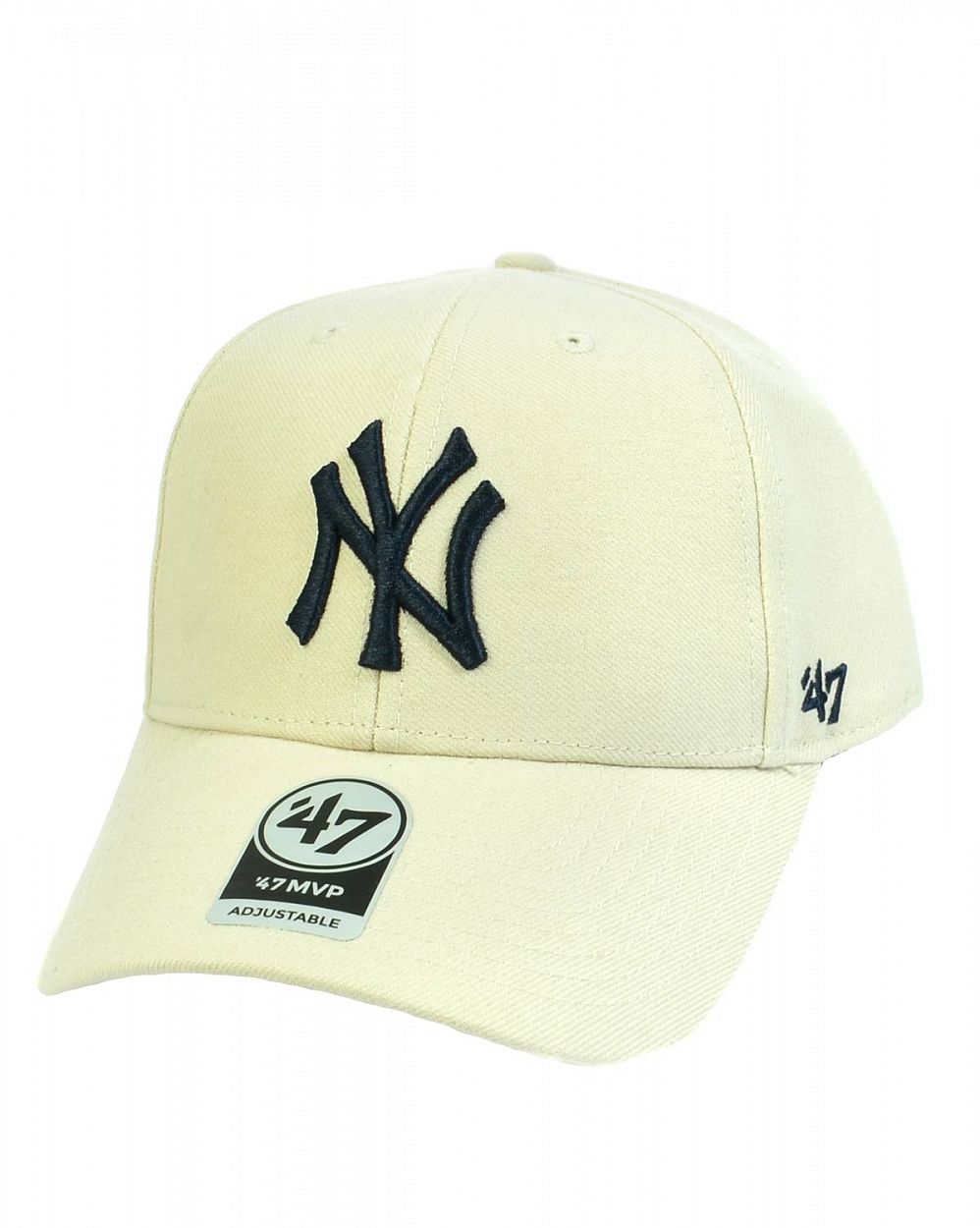 Бейсболка классическая с изогнутым козырьком '47 Brand MVP New York Yankees Bone отзывы