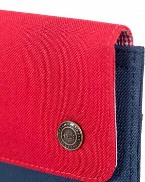 Чехол водоотталкивающий на кнопках Herschel Spokane iPad Air Navy Red Чехол водоотталкивающий на кнопках Herschel Spokane iPad Air Navy Red