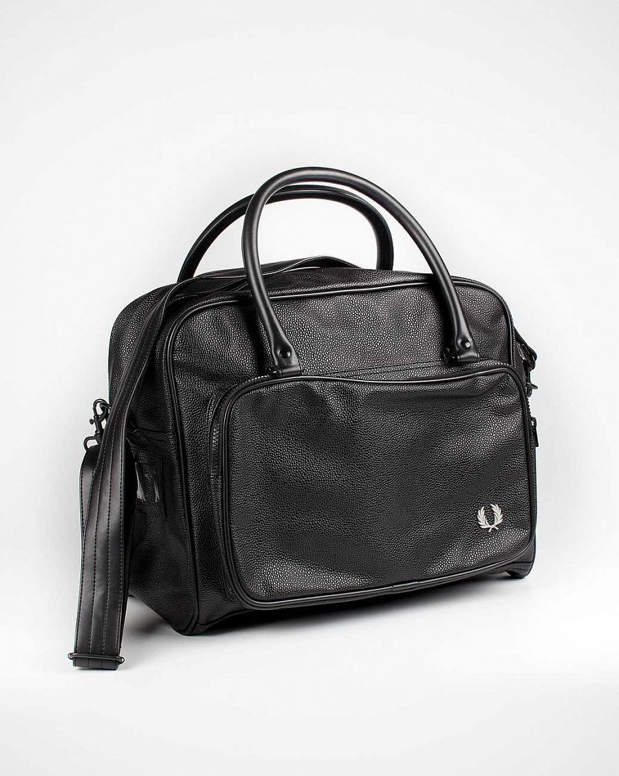 купить Сумка Fred Perry L1190 Scotch Grain Holdall Black в Москве купить Сумка Fred Perry L1190 Scotch Grain Holdall Black в Москве