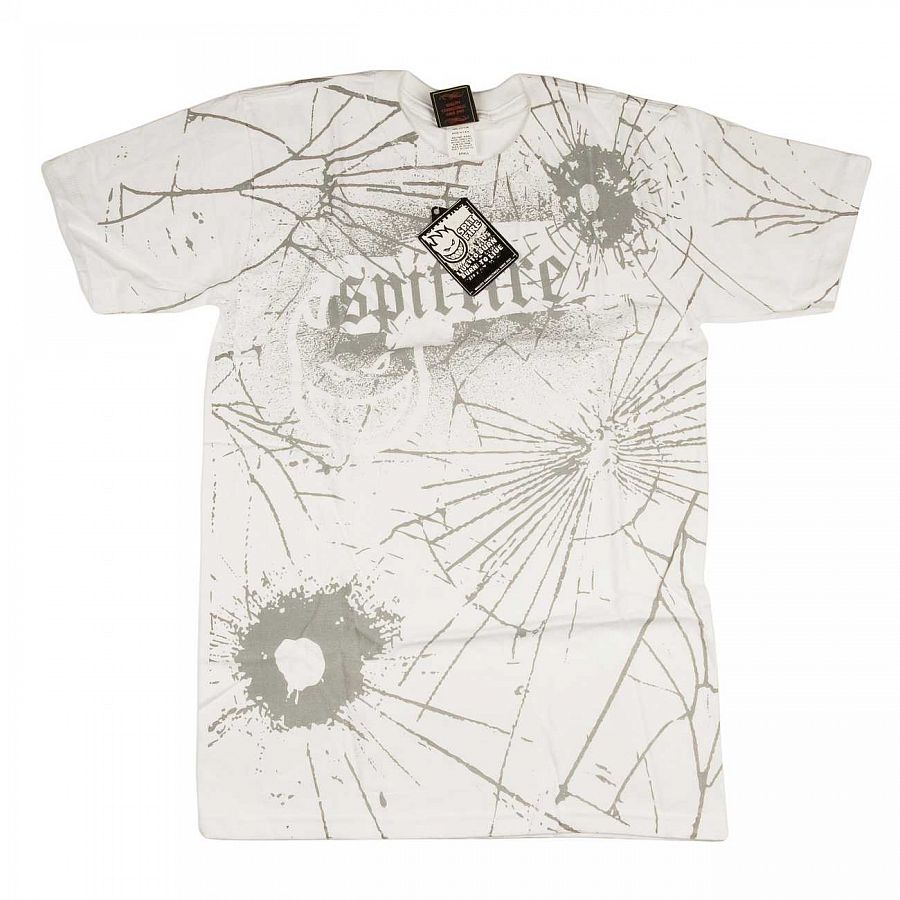 Футболка Spitfire Shattered 2 White отзывы