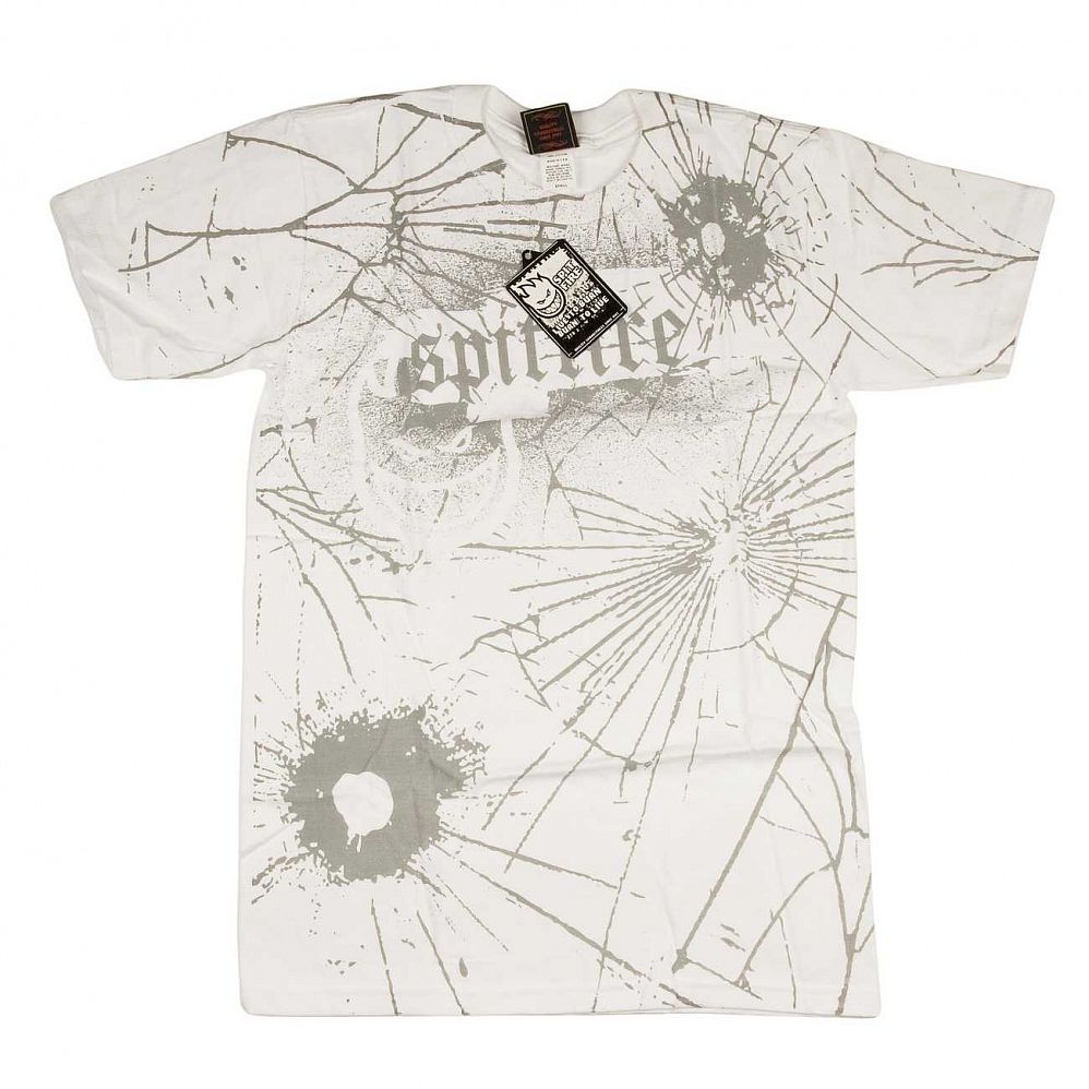 Футболка Spitfire Shattered 2 White отзывы
