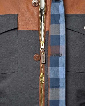 Куртка водоотталкивающая утепленная Iriedaily Dock 36 Navy