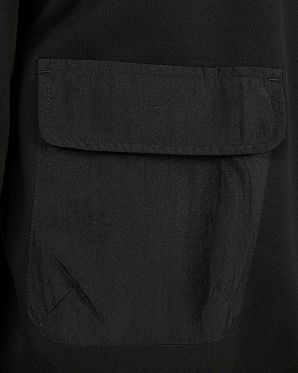 Толстовка мужская с капюшоном Urban Classics Commuter Hoody Black Толстовка мужская с капюшоном Urban Classics Commuter Hoody Black