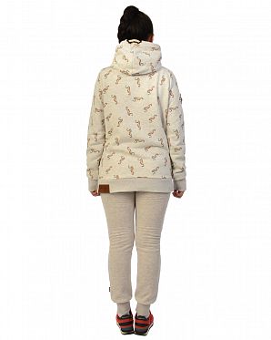 Толстовка женская с капюшоном Германия Naketano Forest Hemp Oma Mel Толстовка женская с капюшоном Германия Naketano Forest Hemp Oma Mel