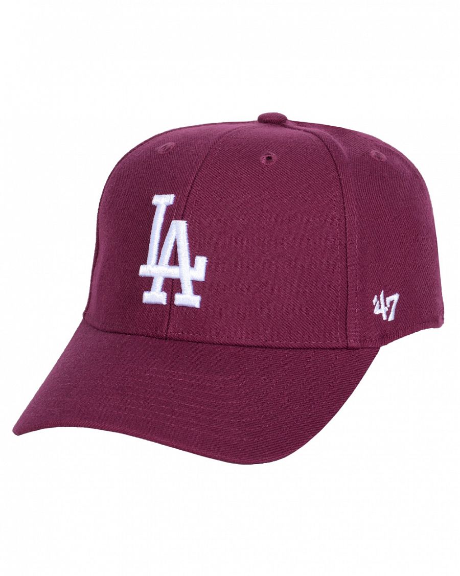 Бейсболка с изогнутым козырьком '47 Brand MVP Los Angeles Dodgers Maroon отзывы