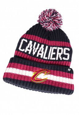 Шапка с помпоном на флисе '47 Brand NBA Cleveland Cavaliers Navy Wine Шапка с помпоном на флисе '47 Brand NBA Cleveland Cavaliers Navy Wine