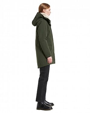 Демисезонная парка женская Didriksons Cajsa Green