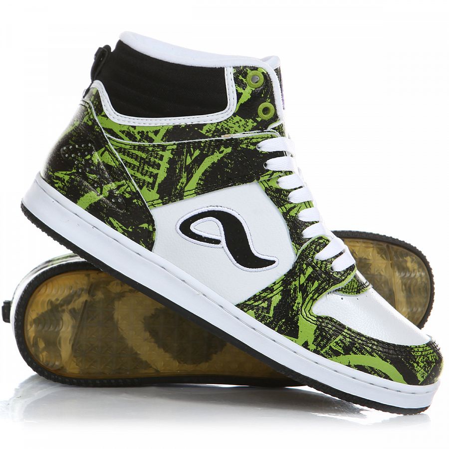 Кеды высокие Adio Ruckus Green/White/Black отзывы Кеды высокие Adio Ruckus Green/White/Black отзывы