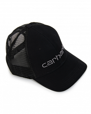 Бейсболка сетка Carhartt Style # 101195 Canvas Mesh-Back Logo Graphic Cap Black