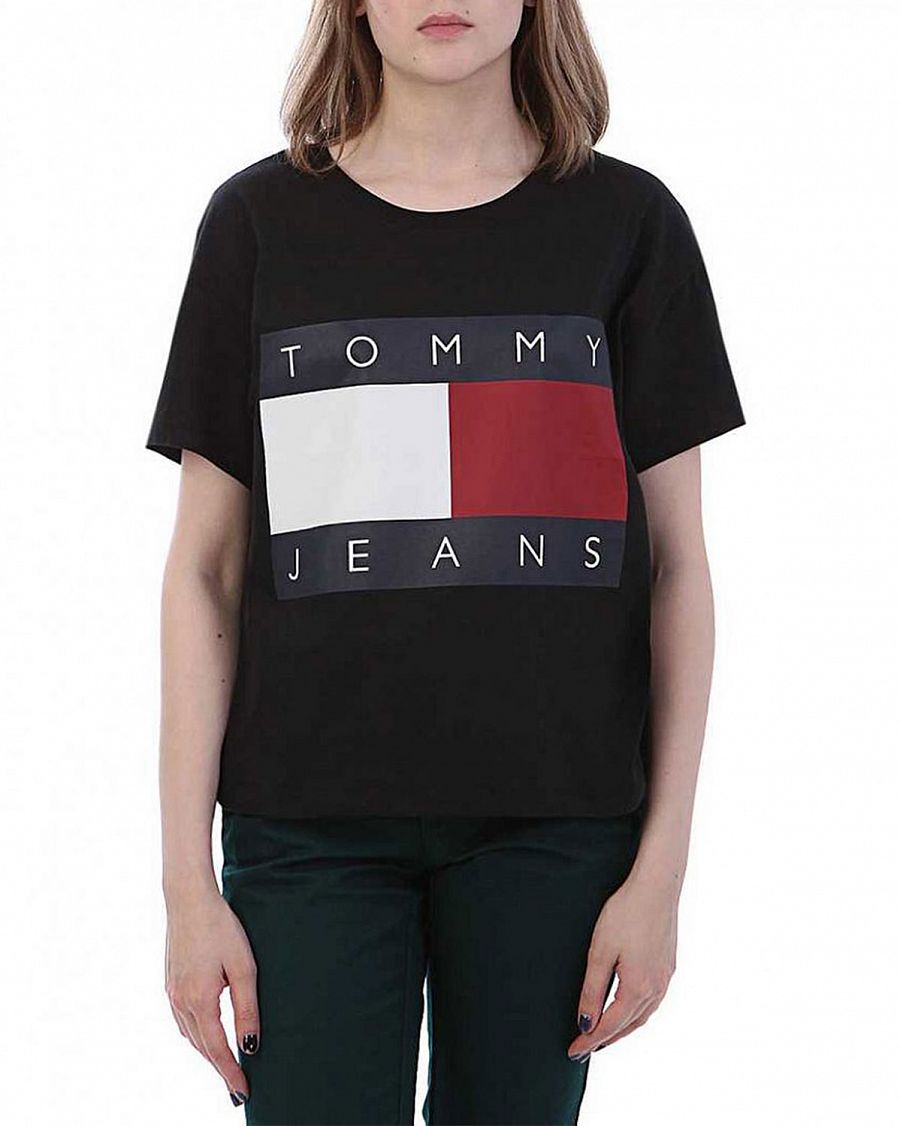 Футболка Женская Tommy Hilfiger Black отзывы