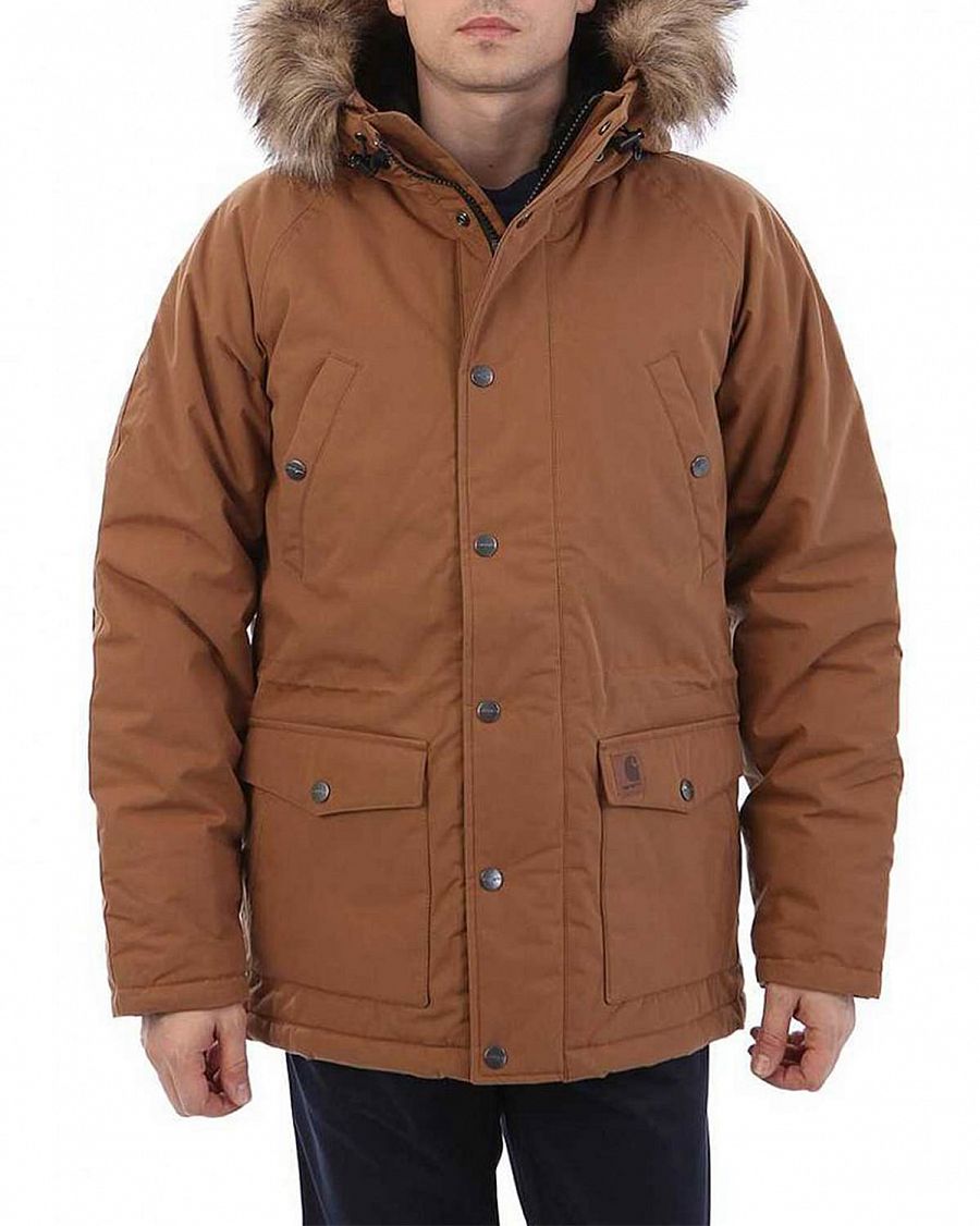 Парка мужская водоотталкивающая зимняя Carhartt WIP Trapper Hamilton отзывы