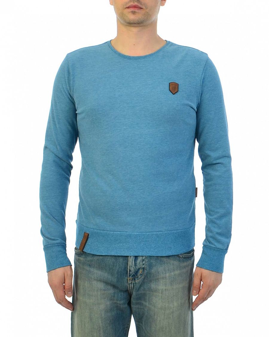 Толстовка мужская свитшот Naketano Al K. Ohol Light Blue Melange отзывы Толстовка мужская свитшот Naketano Al K. Ohol Light Blue Melange отзывы