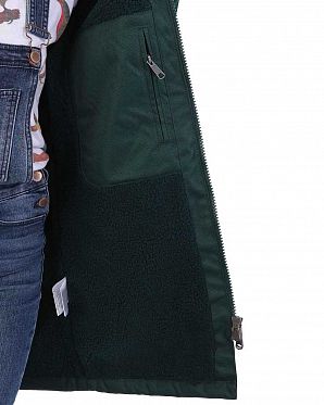 Куртка женская водонепроницаемая на меху Makia Raglan Jacket Green