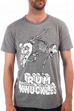 Футболка мужская Rum Knuckles Shredder Grey Футболка мужская Rum Knuckles Shredder Grey