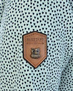 Толстовка женская с капюшоном Naketano Pavian Mint Melange