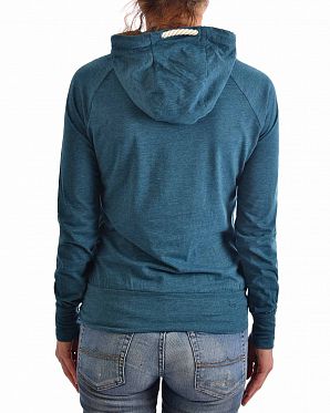 Футболка с длинным рукавом и капюшоном Naketano Mandy Deep Blue Футболка с длинным рукавом и капюшоном Naketano Mandy Deep Blue