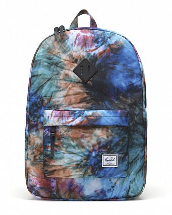 Рюкзак водоотталкивающий с карманом для 15 ноутбука Herschel Heritage Summer Tie Dye