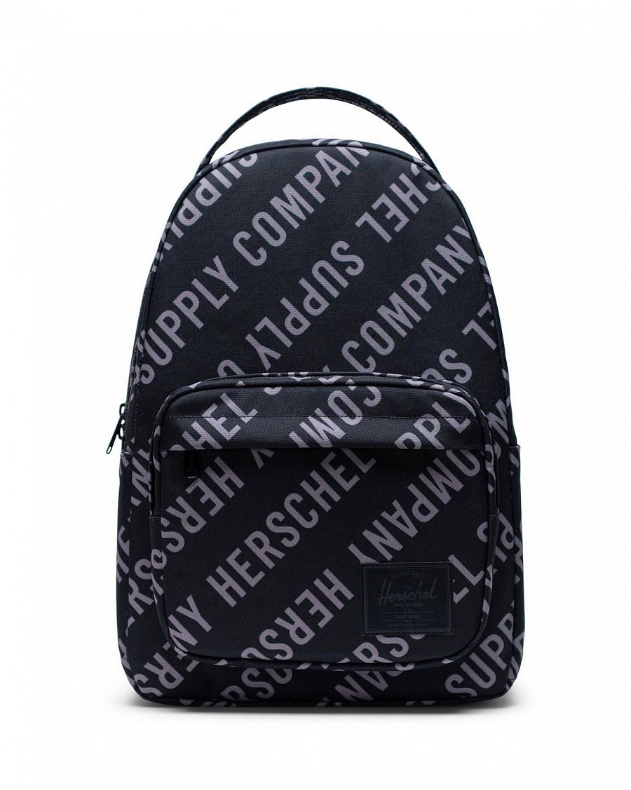 Рюкзак водоотталкивающий с карманом для 13 ноутбука Herschel Miller Roll Call Black Sharkskin отзывы