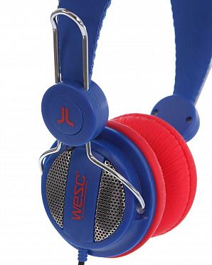 Наушники с микрофоном проводные WeSC Oboe On Ear Headphones Imperial Blue