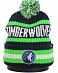 Шапка с помпоном на флисе '47 Brand NBA Minnesota Timberwolves Navy Green