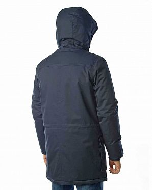 Парка мужская зимняя водоотталкивающая Россия Loading Navy