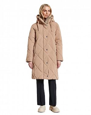 Парка женская зимняя водонепроницаемая Didriksons Torun Beige