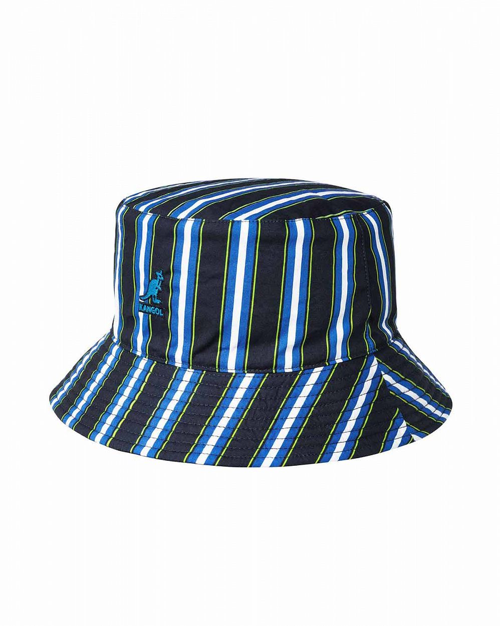 Панама универсальная двусторонняя Kangol K5275 DOUBLE PATTERN BUCKET NAVY отзывы