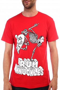 Футболка мужская Rum Knuckles Shredder Red Футболка мужская Rum Knuckles Shredder Red