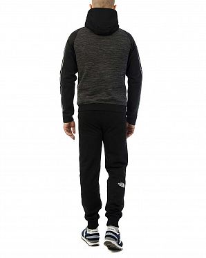 Толстовка с капюшоном на молнии Champion Authentic American EZ509 Grey Black Толстовка с капюшоном на молнии Champion Authentic American EZ509 Grey Black