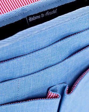 Сумка на ремешке для документов Herschel Pender iPad Mini Chambray Сумка на ремешке для документов Herschel Pender iPad Mini Chambray
