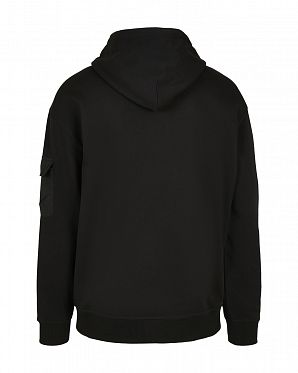 Толстовка мужская с капюшоном Urban Classics Commuter Hoody Black Толстовка мужская с капюшоном Urban Classics Commuter Hoody Black