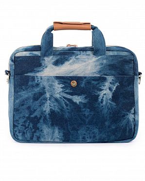Сумка водоотталкивающая через плечо для 15 ноутбука Herschel Clark Acid Denim Сумка водоотталкивающая через плечо для 15 ноутбука Herschel Clark Acid Denim